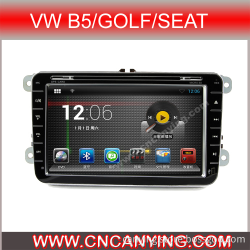 Pure Android 4.2.2 Car DVD Player with A9 CPU Capacitive Touch Screen GPS Bluetooth for Vw B5/Golf/Seat (AD-7698)